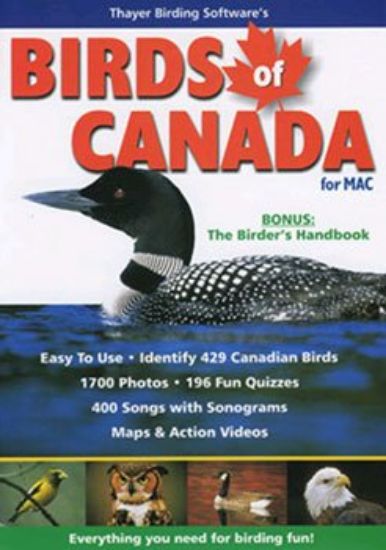 Picture of Birds of Canada CD-Rom, MAC Version 3.9