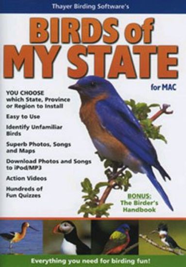 Picture of Birds of My State CD-Rom, MAC Version 3.9